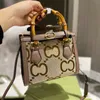 BambooTotes Çanta mini Tote Lüks Tasarımcı Marka Moda Omuz Çantaları Kaliteli Kadın Zincirleri Telefon Çanta Cüzdan Çapraz vücut Metalik