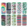 21 Design Print Handvat Opvouwbaar Neopreen Slim Can Cooler Sleeves Covers Holder Geïsoleerde Hoge Rechte Case Bag Pouch Geschikt voor 13992453