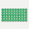 Gift Wrap 2Sheets Digitala klistermärken 1-100 i rad
