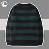 Pulls pour hommes Pull en tricot à rayures Hommes Femmes Vintage Tate Langdon Loose Swea 220823