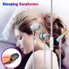 Headphones & Earphones Sleeping Earbuds Stereo Wired 3.5mm Noise Cancelling Earphone Headset High-quality HIFI Sleep In-ear