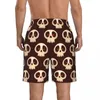 Herr shorts Men's Beach Short Swim Cartoon Skulls Surfing Maillot de Bain Sport Board Swimwearmen's