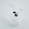 Pipe à eau en verre bulle brûleur à mazout narguilé dab rig bongs