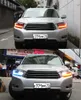 Auto lampor för Toyota Highlander-strålkastare 2007-2011 Kluger LED-strålkastare DRL Hög lågstråle LED-lampans tillbehör