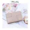 Card Holders Customized Letters Genuine Sheepskin Woven Storage Bag Men Women Business Holder Case Lipstick Mini BagCard208s