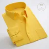 Men's Dress Shirts Solid Plain Business Men Social Square Collar Long Sleeve With Chest PocketMen's Men'sMen's Vere22