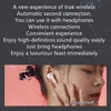 Sportmusik hörlurar rosguld Bluetooth-headset trådlöst in-ear-headset