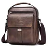 Kangaroo Luxury Brand's Shoulder Vintage Messenger Handtas Split Leather Crossbody Bags For Men 2020 Nieuw