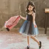 衣料品セット10代の子供の女の子の服2022ブランド夏のフォーマルスーツドレスチュチュチルドレンザルアー幼児メニナック
