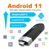 X98 S500 SMART TV Stick Android TV Kutusu 11 2G/16G 4G/32G 3D Video 4K 2.4G 5G WiFi Bluetooth Dört çekirdekli set üst kutu alıcısı