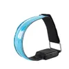 LED Running Bracelet Night Light Armband Party Favor Safety Warning Reflective Support Bracelets CCA13082