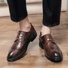 옥스포드 악어 신발 남성 플랫폼 드레스 신발을위한 청키 한 사무실 신발 이탈리아 zapatillas hombre