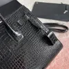 Mode lyxdesign Kvinnor Snakeskin Organ Tote Bags Herrväskor Herrväskor stor kapacitet Laptop Bag Högkvalitativ damer Crossbody axelväskor