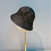 Sombrero de pescador de diseño clásico, gorra versátil informal a la moda para mujer, gorra de béisbol de diseñador para hombre, sombreros de visera con estampado de algodón de alta calidad