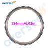 350-06091 Flywheel Crown Gear Ring Praph Praking for Tohatsu Outboard Motor Seapro HDX Hidea 2T 15HP 18HP 3G2-06091-1 MERCURY 15HP