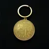 Anahtarlıklar, kadınlar için yüksek kaliteli altın gümüş renk alaşım anahtar zinciri satmak