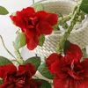 Dekorativa blommor kransar konstgjord gren Fake Flower Azaleas Foaming Rattan Silk Orchid for Wedding Home Table Decoration 90cmdecorati