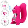 Squirrel Sculpt 10 Fréquence Vibration Langue Vibrateur Mamelon Sucker Clitoris Stimulateur De Léchage 10 Sucer Des Articles De Beauté