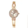 Нарученные часы модные бренд женщин смотрит на розовый золотой вариант Quartz Elegant Bracelet Ladies Clock для женских авторов.