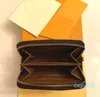 Original av högkvalitativa designers plånböcker Purses mode korta zippy plånbok monogram klassisk dragkedja pallas väska