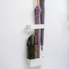 Hooks Rails Wall Mounted Paraply Stand Puncture Storage Shelf Rack Hängare Hanger Organiser för Office Home250o