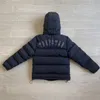 Zimowa męska kurtka Trapstar parki AW20 Irongate z kapturem pikowana damska ciepła 1 do 1 najwyższej jakości haftowany napis płaszcz rozmiary XS-XL