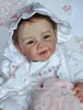 NPK 21Inch Livelike Reborn Doll Kit Phoenix Soft Touch Fresh White Color Soft Flexible Oavslutade dockdelar 220707