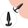 Pequeño Butt Plug de silicona Dilatador anal Juguetes sexuales para hombres Masajeador de próstata gay Productos de masturbación para adultos Suministros Sexules Toy Y220427