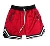 Shorts de fitness para homens malha curto design listrado de cor sólida secagem rápida respirável moda primavera verão outono esportes musculares corrida basquete menino hip hop calças haren