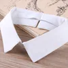 Bow Ties Classic Black/White Collar Shirt Fake Tie Vintage Detachable False Rapel Blouse Top Women/Menbow