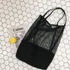 Cross Body Fashion Ladies Beach Bag Women Shoulder Bags High Capacity Mesh Net Handbags Casual Travel Shopping307F