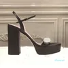 Дизайнерские классические высокие сандалии вечеринка женские танце