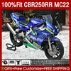 حقن جونتيز لهوندا CBR250RR 1990 1991 1992 1996 1996 1996 1997 1999 1999 131NO.94 MC22 CBR 250RR Movistar أزرق 250 RR CC 250CC 90 91 92 93 94 95 96 97 98 99