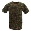 Military Camouflage Breathable Combat T-shirt T Shirt Men Summer Cotton Army Camo Camp Tees