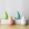 Ceramic Vase Handicraft Modern Home Office Decoration Ornament Glazed Ceramics Dry Flower Vases Ceramic Fragrance Small Bottle