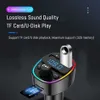 Bluetooth 5.0 FM 송신기 자동차 키트 MP3 플레이어 PD 듀얼 USB 충전기 지원 U 디스크 TF 카드 손자없는 음악 핸즈프리 G67