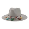 Chapéus de aba larga chapéu de sol feminino banda de verão western cowboy praia viajar palha casual gorras para mujerwide