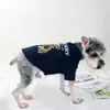 Chemises pour chiens belles vêtements de créateur de beigners vêtements d'été pour chiens pour petits chiens chihuahua yorkies bulldog