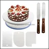 Narzędzia do pieczenia ciasta piekarniowa kuchnia kuchnia bar domowy ogród plastikowy świąteczny obrót obrotowy ciasto DHB6S