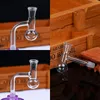 Wholesale clear Light bulb style smoking 10mm male glass oil burner bowl for mini water dab rig bongs pipe