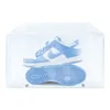 Twee doos /lot SB Dunk schoenendoos transparante AJ basketbalschoenen displayboxen anti vuile high-top laarzen