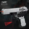 Cada Desert Eagle Pistol MK23 Uzi Military Ww2 Building Blocks For Technic City Swat Submachine Gun