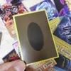100pcs Yu-Gi-Oh Anime Style Cards Blue Eyes Dark Magician Exodia Obelisk Slifer Ra Yugioh DM Classic Proxy DIY Card Kids Gift 220726