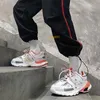 2022 Dirty Dad Shoes Triple S Track Trainers New Fashion Clunky Uomo e donna Designer Black Orange Ladies Walking Paris Shoe X84