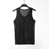 Quick dry Mens Underwear Sleeveless Tank Top Solid Muscle Vest Undershirts O-neck Gymclothing T-shirt men's vest 220507