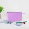 Coloré Toile Maquillage Cosmétique Stand Up Sacs Poche Avec Fermeture À Glissière Crayon Stylo Poche Cas DIY Artisanat Sacs pour DIY Artisanat LX4733