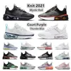 Fly 2021 Knit Mesh Mens Casual Shoes Multi-Colorsion Obsidian Thunder Blue Venecia Mystic Red Court Purple apenas verdes Mujeres Trainers Sports Sports 36-45