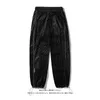 Pantaloni da uomo joggers maschi jogging giapponese streetwear pantalonespants pantaloni pantaloni larghi goth goth casual moda fashion black fringemen's drak