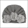 Beanie/Skl Kapaklar Şapkalar Şapkalar Eşarplar Eldivenler Moda Aksesuarları Yeni Sonbahar ve Kış Çocuklar Yün Kalın Kapak Bebek Masif Çizgili Örgü