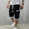 Summer Loose Shorts Męskie jogging krótkie spodnie swobodne fitness Streetwear Men Misecket Sport Sport Casual Hip Cargo Shorts D220611